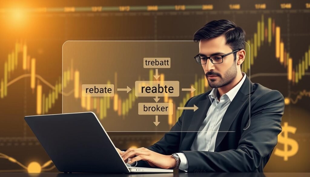 กลไกการทำงานของรีเบต forex