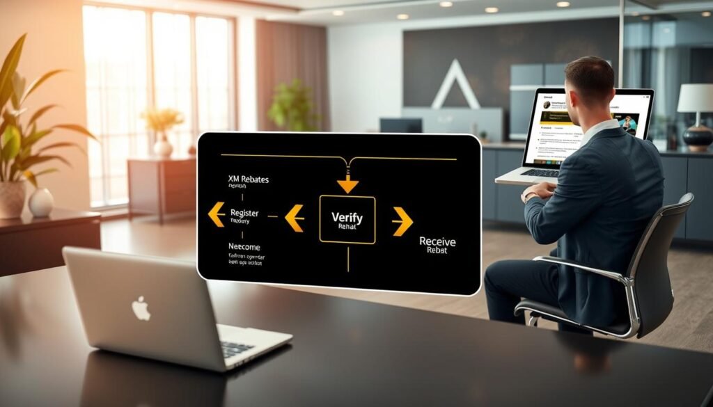 ขั้นตอนสมัครรีเบท XM