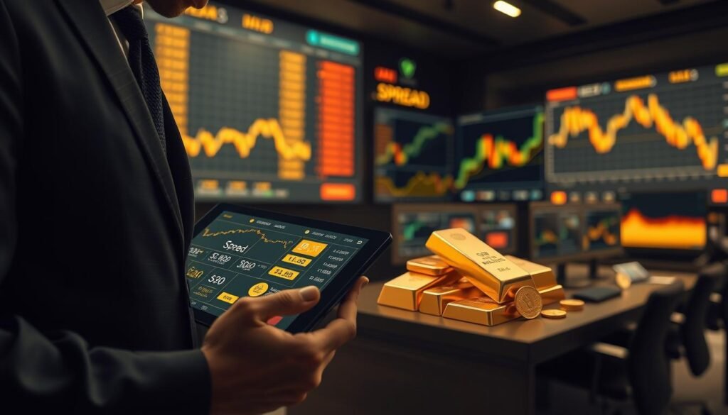 ค่า Spread การเทรดทองคำ