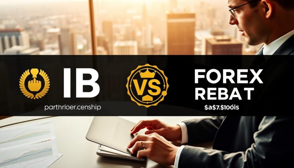 เปรียบเทียบ IB กับเว็บรีเบท Forex