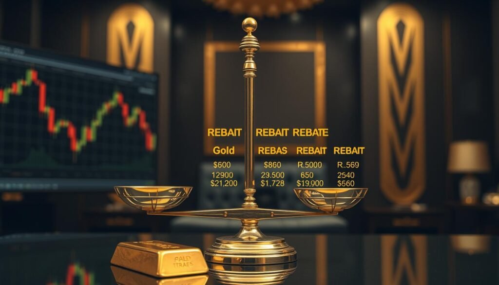 เปรียบเทียบเรทเงินคืน Forex สำหรับทองคำ