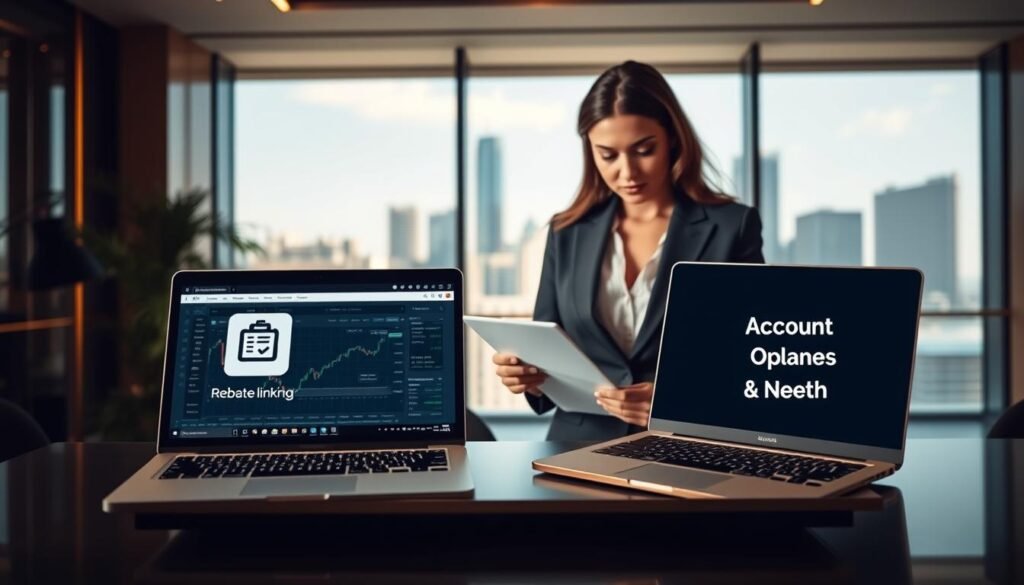 เปรียบเทียบโบรกเกอร์ forex ผ่านลิงก์รีเบทและเปิดบัญชีโดยตรง