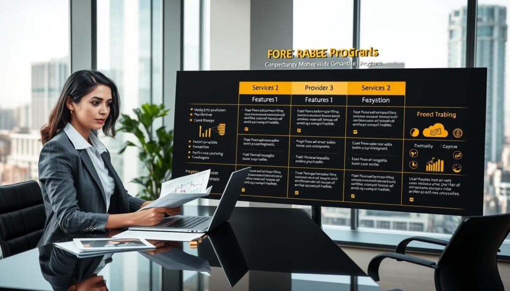 เปรียบเทียบโปรแกรมรีเบต forex