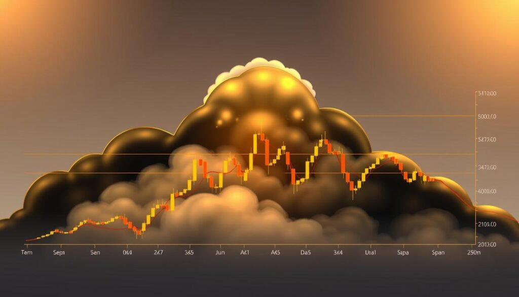 กราฟ ichimoku cloud
