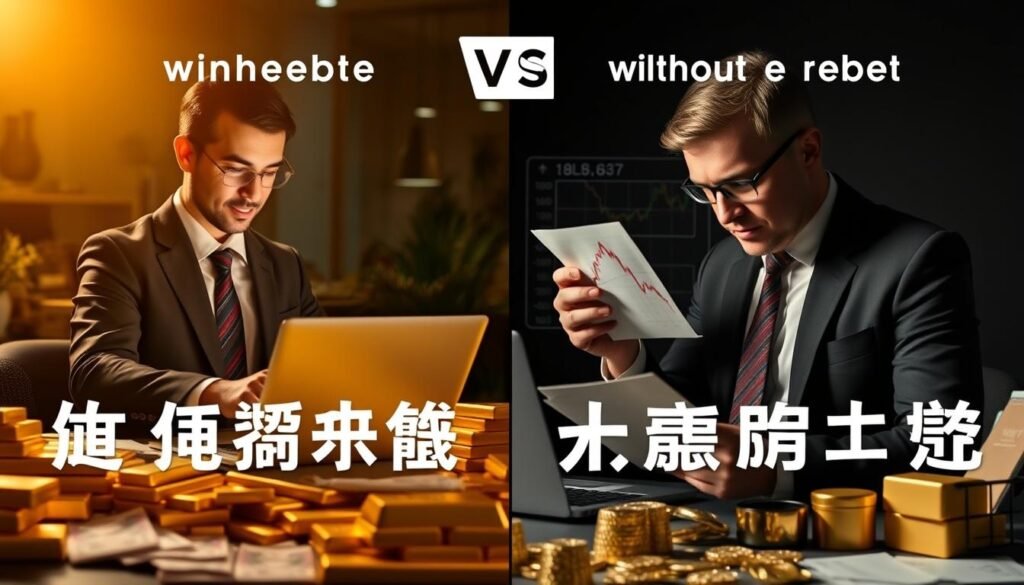 มีรีเบท ไม่มีรีเบท